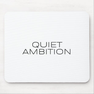 Quiet Ambition Minimalist Ergonomic Mouse Pad