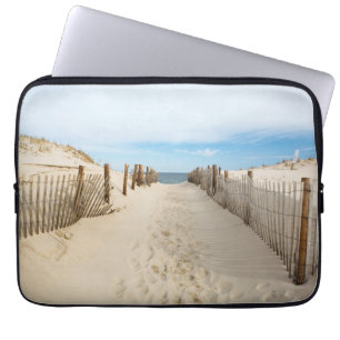 Quiet Beach Laptop Sleeve