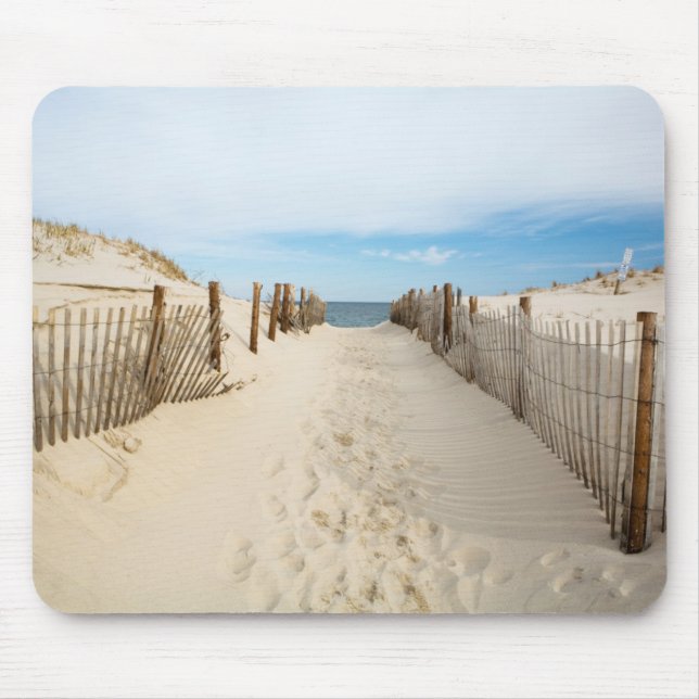 Quiet Beach Mouse Mat (Front)