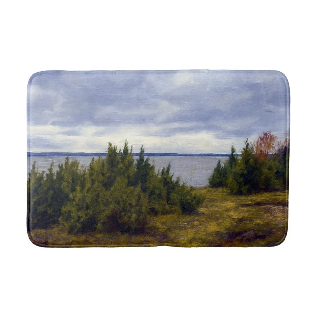 Quiet Coast of Vormsi Bath Mat (Front)