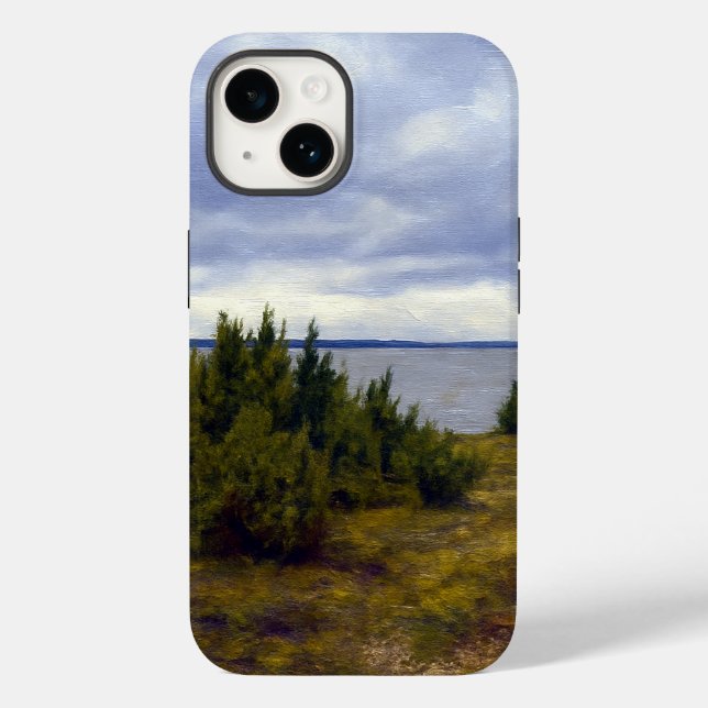 Quiet Coast of Vormsi Case-Mate iPhone Case (Back)