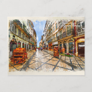 Quiet Coimba Morning- The Real Portugal Postcard