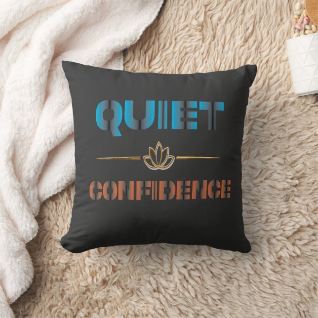 Quiet Confidence Cushion (Blanket)