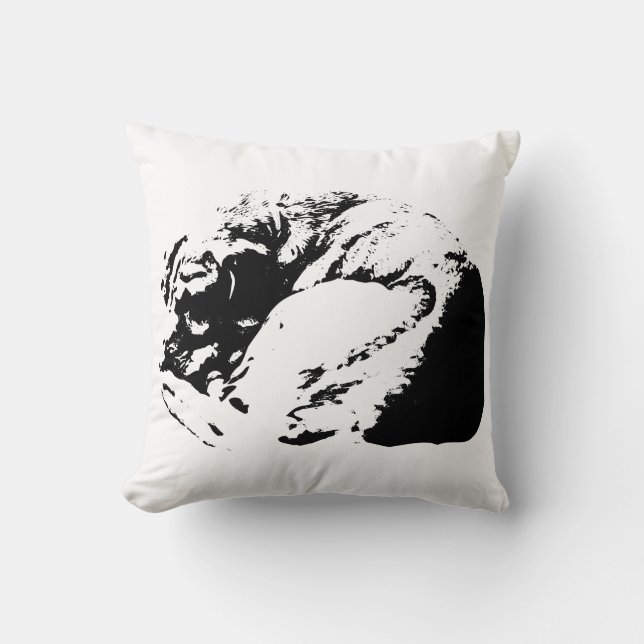 Quiet Ember Dreams Cushion (Front)