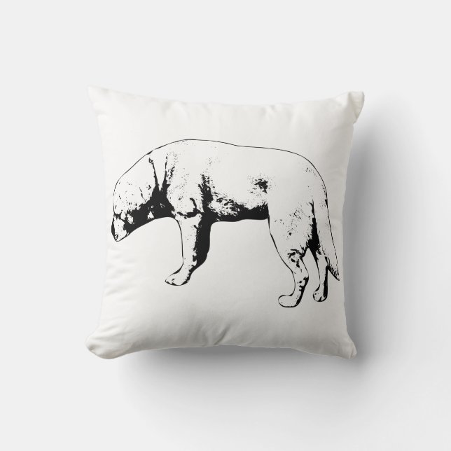 Quiet Focus, Standing Still Cushion (Front)