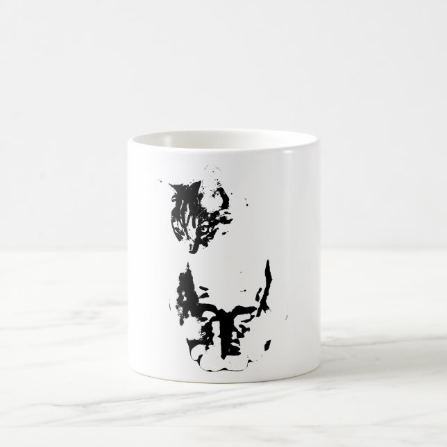 Quiet Gaze, Soft Whiskers Coffee Mug (Center)