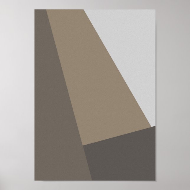 Quiet Geometry – Modern Abstract Art Print (Front)