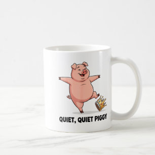 Quiet Ggy Funny Litical Meme Anti-trump Design  Coffee Mug