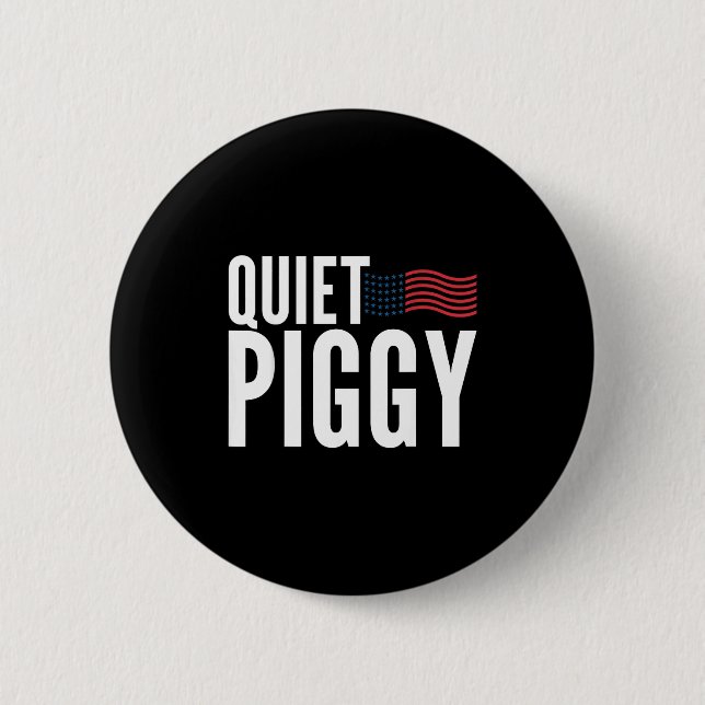 Quiet Ggy Funny Quiet Ggy  6 Cm Round Badge (Front)