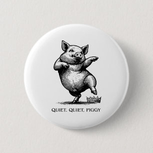 Quiet Ggy Meme Feminist Subtle Humor Protest Resis 6 Cm Round Badge