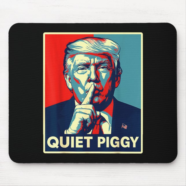 Quiet Ggy Tees Funny Quiet Ggy  Mouse Mat (Front)