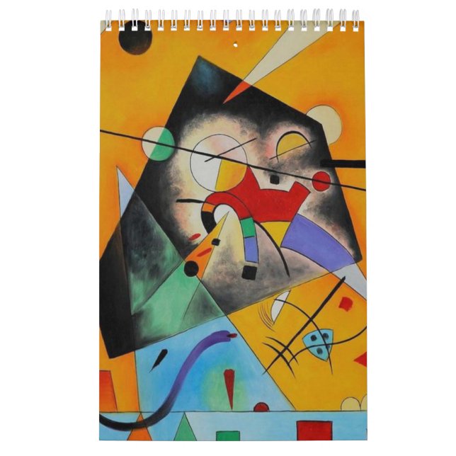Quiet Harmony Wassily Kandinsky Calendar (Cover)