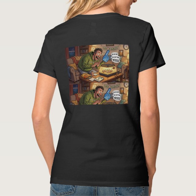Quiet Hatch Night T-Shirt (Back)