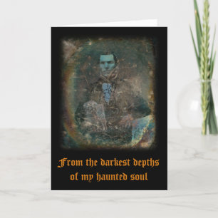 Quiet Haunting Halloween Greeting Card