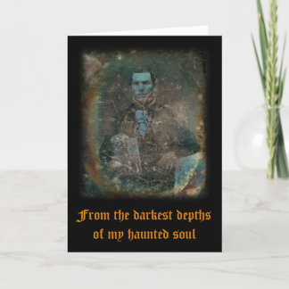 Quiet Haunting Halloween Greeting Card