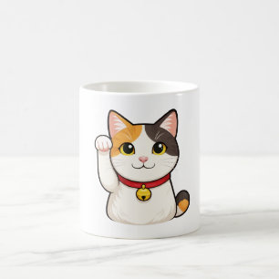 Quiet Icons – Lucky Cat Coffee Mug