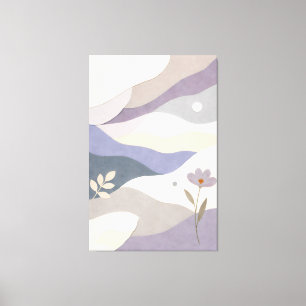 Quiet Layers Canvas Print