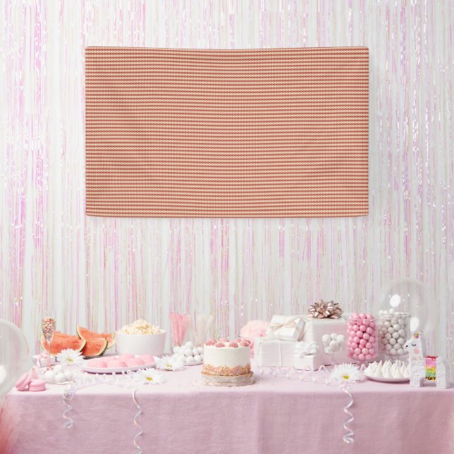 Quiet Luxury Designer Pattern Tote Bag Banner (Party)