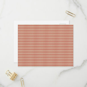 Quiet Luxury Designer Pattern Tote Bag Invitation Postcard