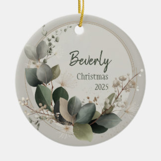 Quiet Luxury Personalised Ornament