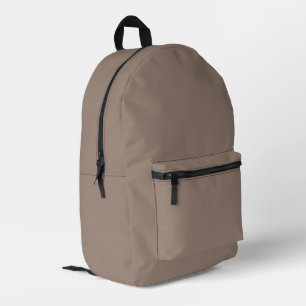 Quiet Luxury Taupe Personalised Backpack