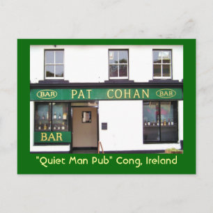 Quiet Man Pub Postcard