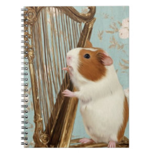 Quiet Melody – Elegant Guinea Pig Notebook