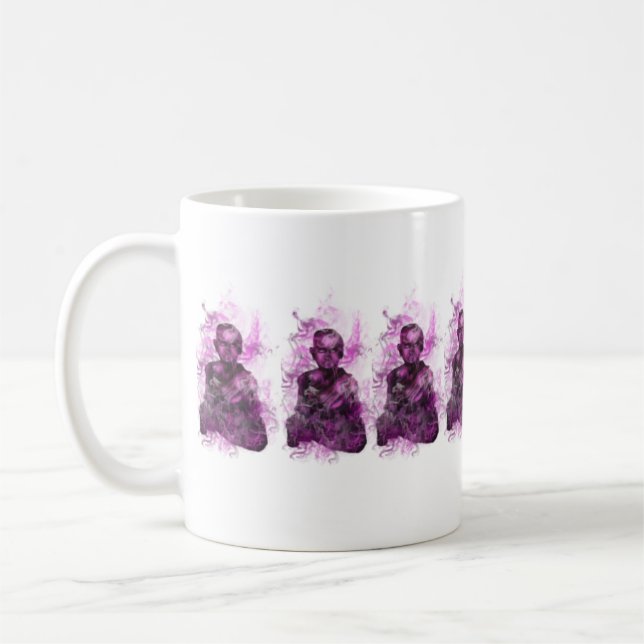Quiet mind even coffee mug (Left)