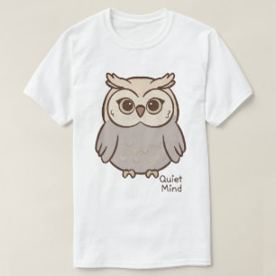 Quiet Mind Owl T-Shirt