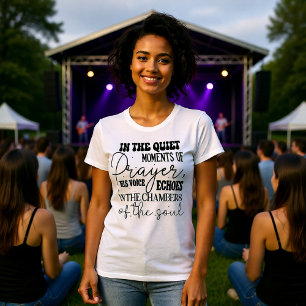 Quiet Moments of Prayer His Voice Soul Tee