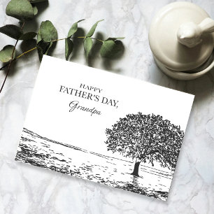 Quiet Oak — Father’s Day Card for Grandpa