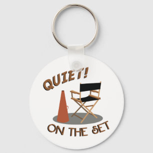 Quiet On Set Key Ring