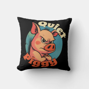 Quiet Piggy Cushion