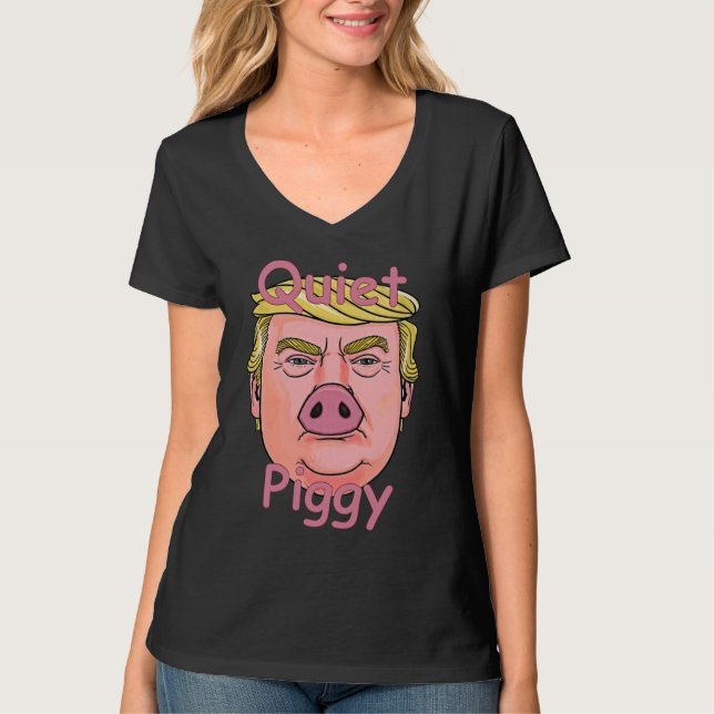Quiet Piggy T-Shirt (Front)
