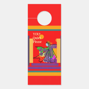 Quiet Please  Door Hanger
