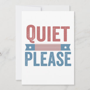 Quiet Please Trump Harris Debate President Announcement
