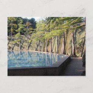 Quiet Pool - Fort Worth Water Garden # 8 Postcard