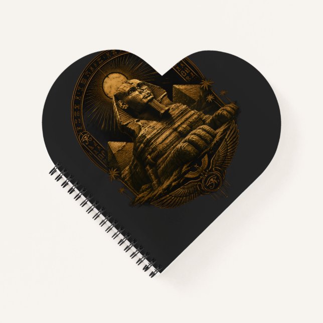 Quiet Power | Great Sphinx Egypt Design Notebook (Front)