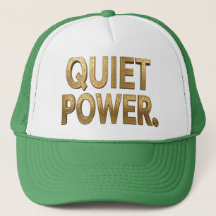 Quiet Power Great Sphinx Egypt Design Trucker Hat