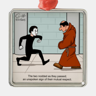 "Quiet Respect" Metal Tree Decoration