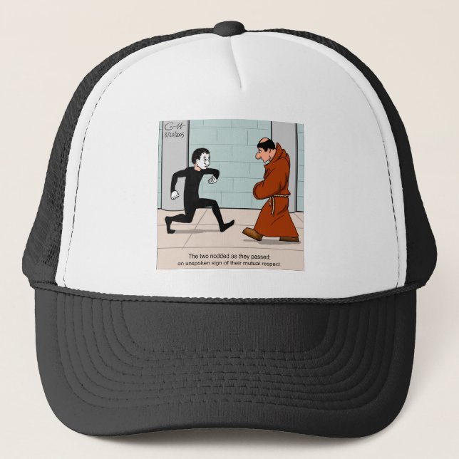 "Quiet Respect" Trucker Hat (Front)