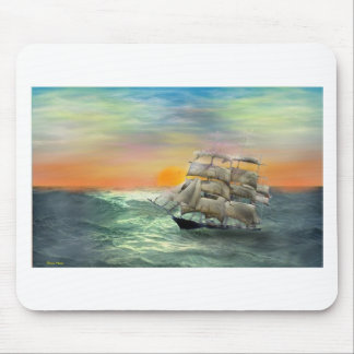 Quiet Seas Mouse Mat