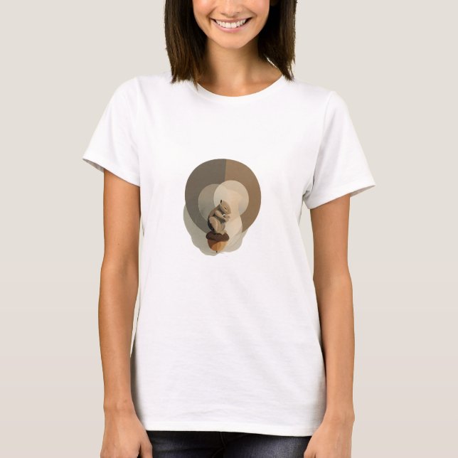 Quiet Squirrel Dreamscape T-Shirt (Front)