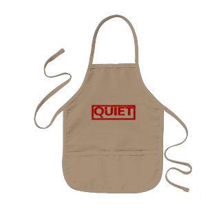 Quiet Stamp Kids Apron