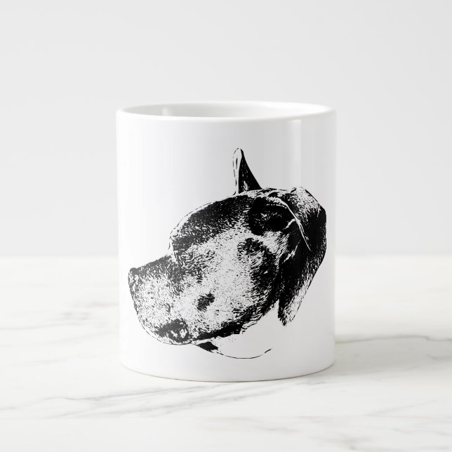 quiet strength gaze large coffee mug (Front)