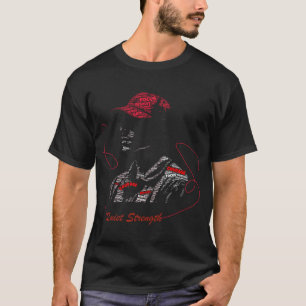 Quiet Strength Typography Figure T-Shirt