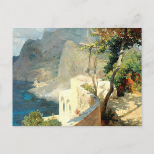Quiet summer afternoon in Capri, Brioschi Othmar  Postcard