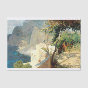 Quiet summer afternoon in Capri, Brioschi Othmar Tissue Paper