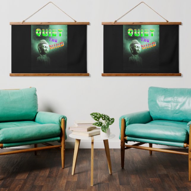 Quiet The Mind Hanging Tapestry (Living Room)