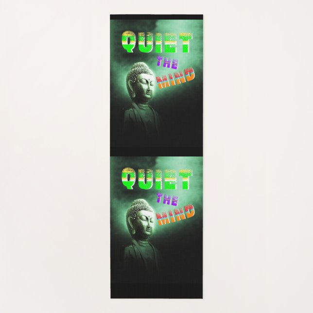 Quiet The Mind Yoga Mat (Front)